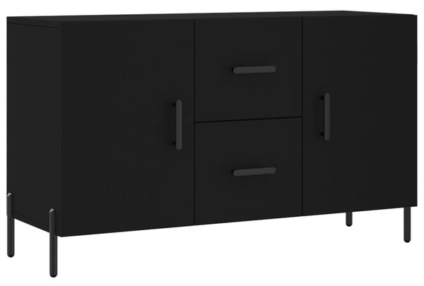 Sideboard Black 100x36x60 cm Engineered Wood