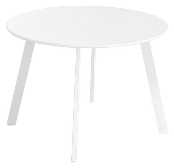 Side table Marzia 60 x 60 x 42 cm Steel White