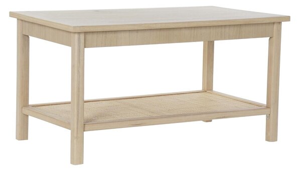 Centre Table DKD Home Decor 90 x 50 x 46 cm Natural Aluminium MDF Wood