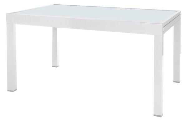 Expandable table Thais 135 x 90 x 74 cm Aluminium