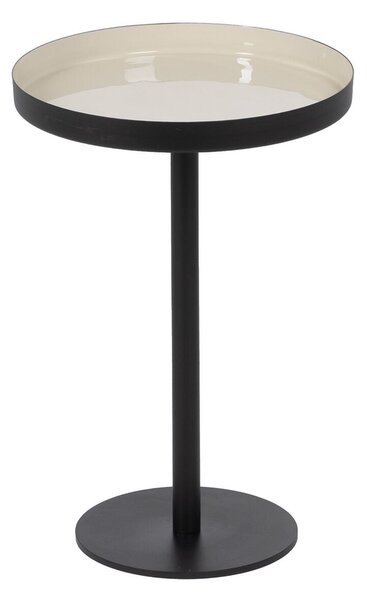 Side table Black Taupe Iron 30 x 30 x 44 cm