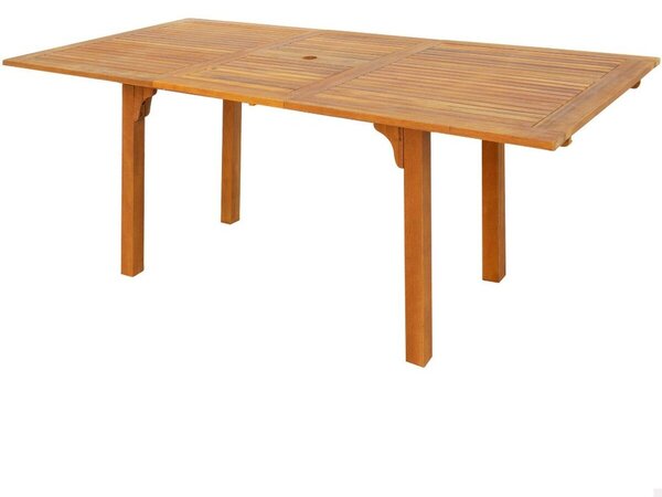 Expandable table Aktive 200 x 74 x 100 cm Acacia