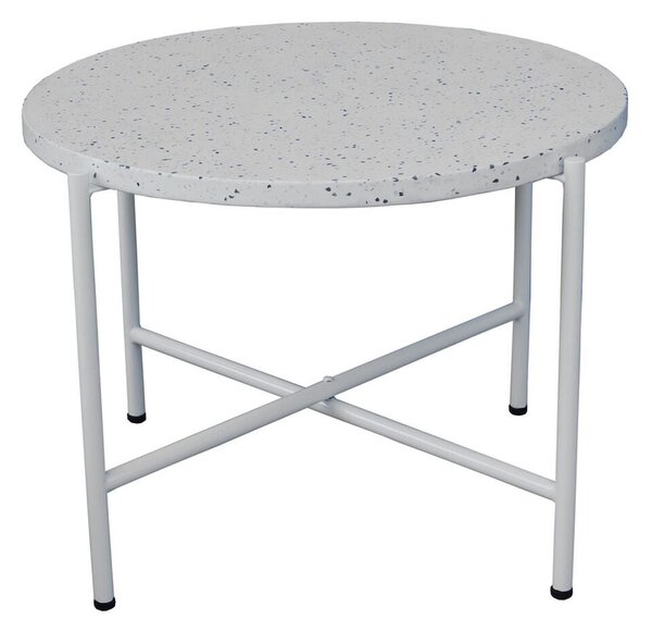 Side table Terrazzo White 60 x 60 x 45 cm