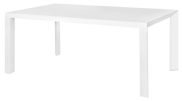 Dining Table Io White Aluminium 180 x 100 x 75 cm