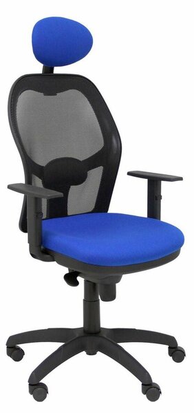 Office Chair with Headrest Jorquera P&C ALI229C Blue