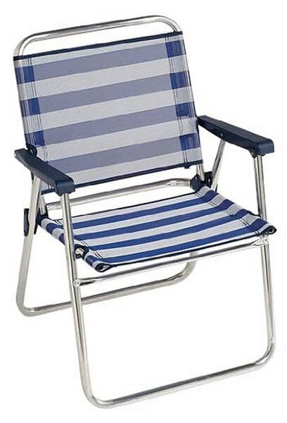 Beach Chair Alco 1-63156 Aluminium Fixed 57 x 78 x 57 cm (57 x 78 x 57 cm)