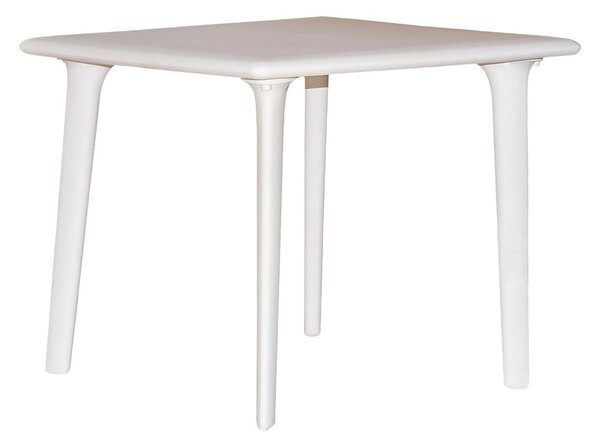 Table Resol Dessa White polypropylene 90 x 90 x 72 cm