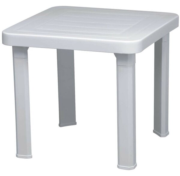 Side table Resol Andorra White polypropylene 47 x 47 x 41 cm