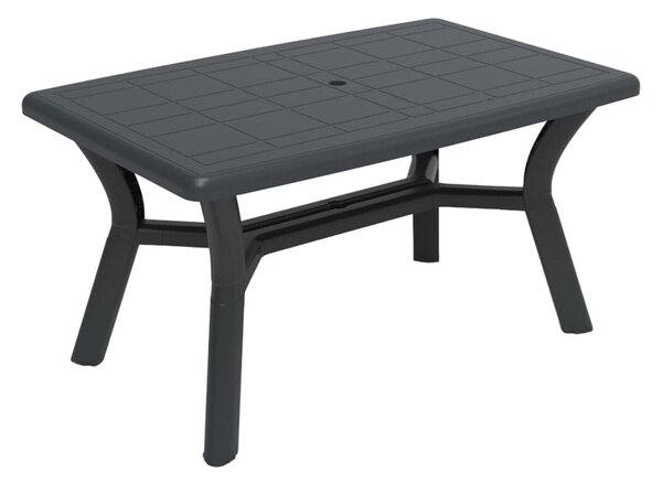 Table Resol Dalia Anthracite polypropylene 90 x 140 x 74 cm