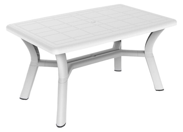 Table Resol Dalia White polypropylene 90 x 140 x 74 cm