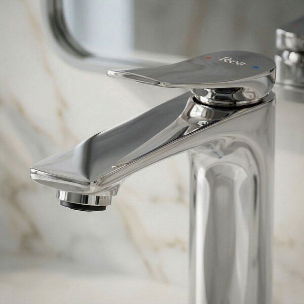 Bathroom faucet PREMIUM Rea Vision Chrome Low