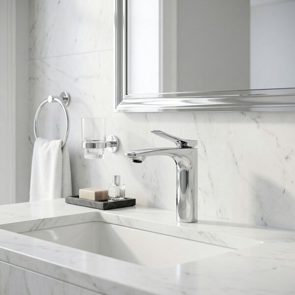 Bathroom faucet PREMIUM Rea Vision Chrome Low