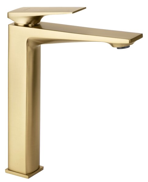 Bathroom faucet PREMIUM Rea Prime Brush Gold High