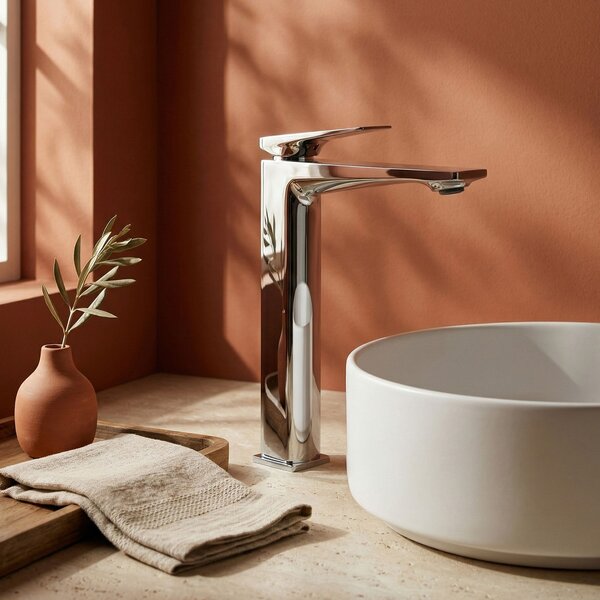 Bathroom faucet PREMIUM Rea Prime Chrome High