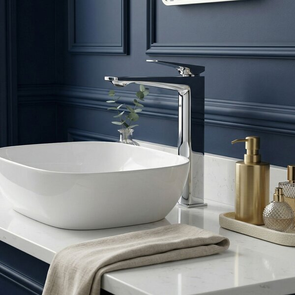 Bathroom faucet PREMIUM Rea Prime Chrome High