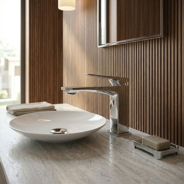 Bathroom faucet PREMIUM Rea Prime Chrome Low