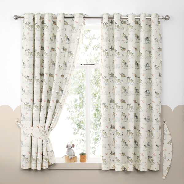 Bambi Blackout Eyelet Curtains