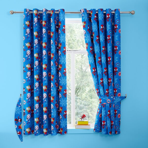 Spidey and His Amazing Friends Blackout Eyelet Curtains