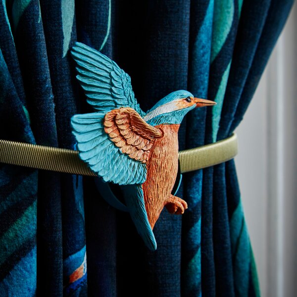 Kingfisher Magnetic Curtain Tieback