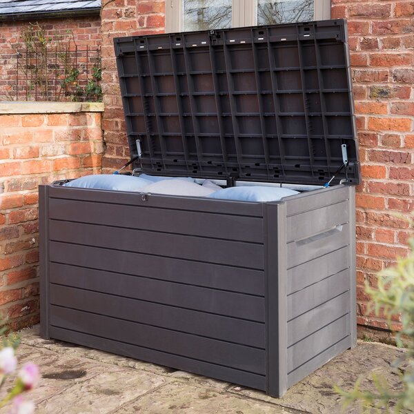 Grey Deck Outdoor Storage Box