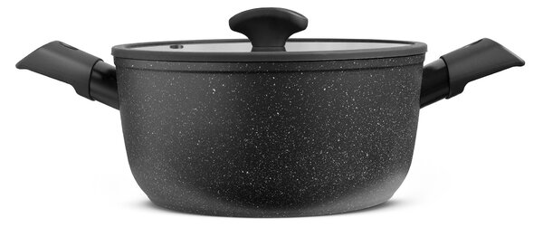 Dunelm Non-Stick Recycled Aluminium Stockpot, 24cm