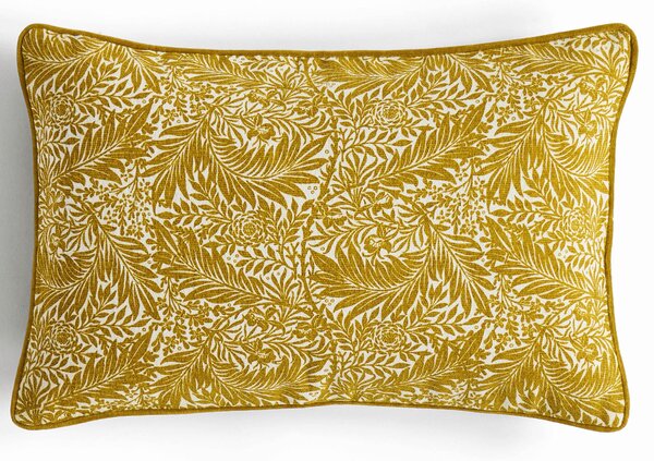 William Morris At Home Larkspur 40cm x 60cm Filled Boudoir Tumeric
