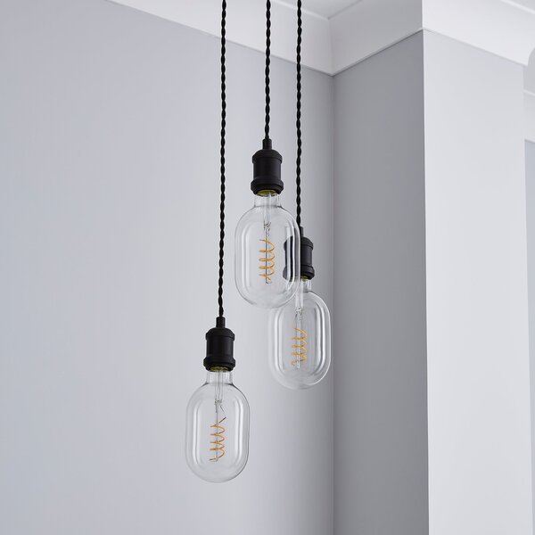 Charlie 3 Light Cluster Ceiling Light