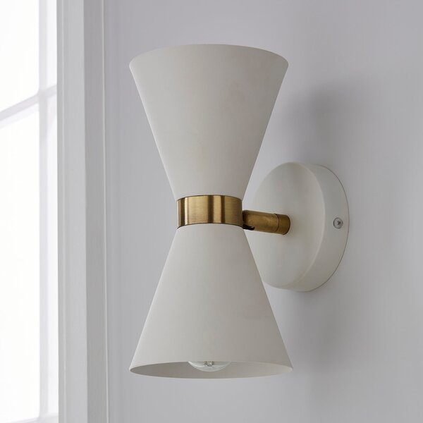 Archie Retro Head Dual Lit Wall Light