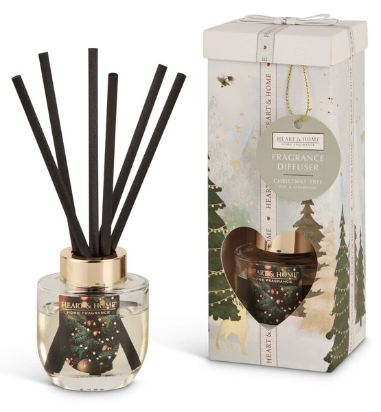 Heart and Home Christmas Tree Fragrance Diffuser Clear