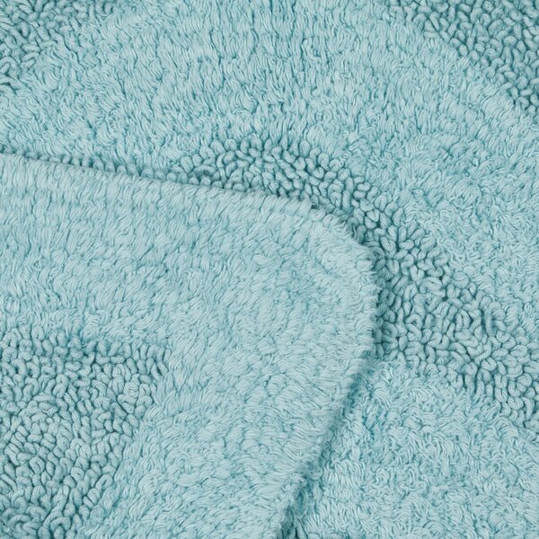 Super Soft Reversible L-Shaped Bath Mat