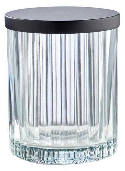 London Ribbed Glass Storage Jar