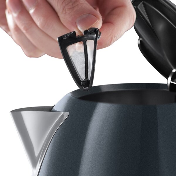 Russell Hobbs Colours Plus 1.7L Storm Grey Kettle