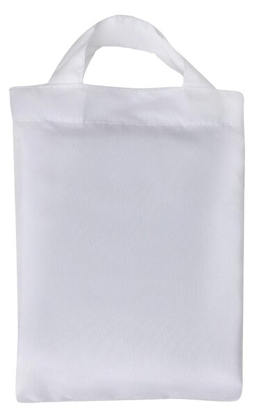 White Ceramic Shower Curtain