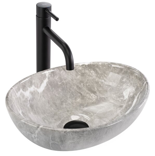 Countertop washbasin REA Sofia Mini Grigio