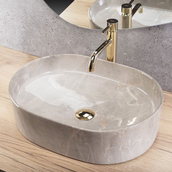 Countertop washbasin REA Nadia 50 Kashmir