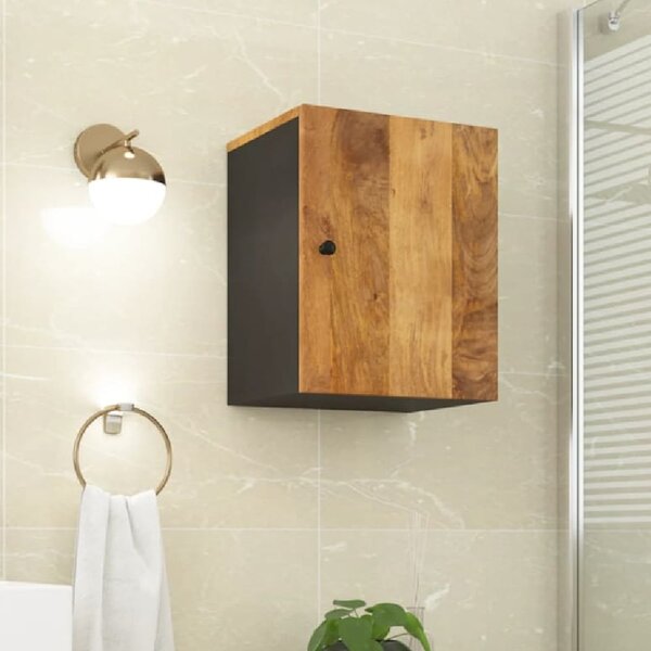 Pulaski Wooden Bathroom Wall Cabinet With 1 Door In Honey Brown