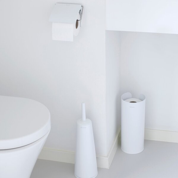 Brabantia White Set of 3 Toilet Accessories