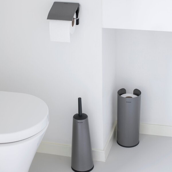 Brabantia Platinum Set of 3 Toilet Accessories