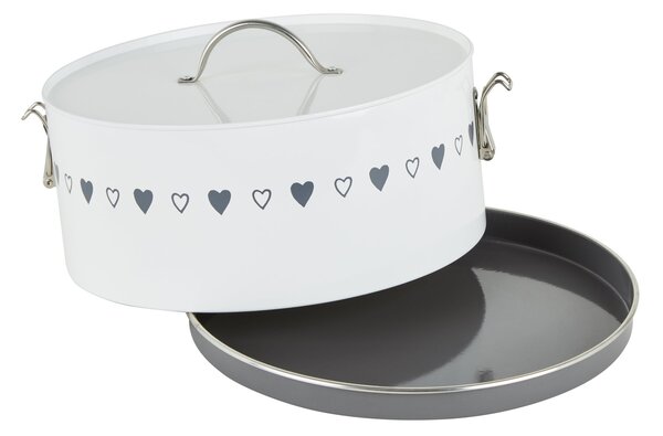 Dunelm Life Is What You Bake Of It Clip Top Cake Tin