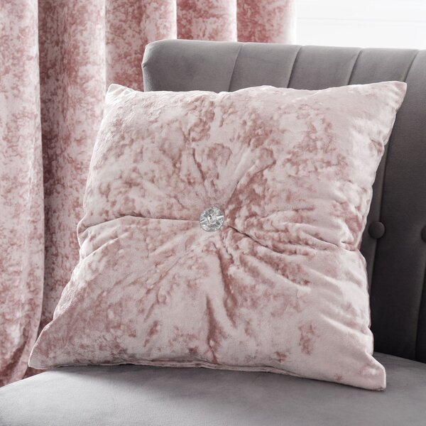 Catherine Lansfield Crushed Velvet Cushion