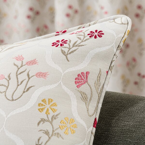 Fleur Floral Jacquard Cushion