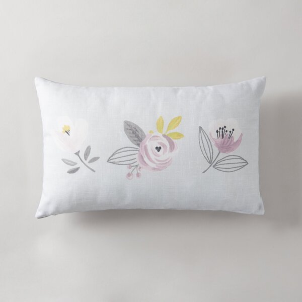 Blooms Trio of Flowers Cushion