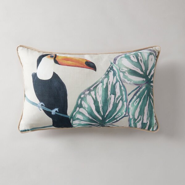 Jungle Tucan Cushion