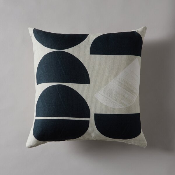 Cut Out Moon Geo Cushion