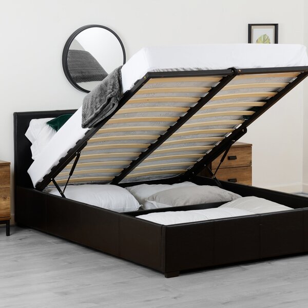 Waverley Faux Leather Ottoman Bed Frame