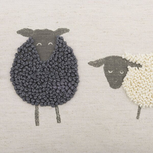 Rectangular Sheep Cushion