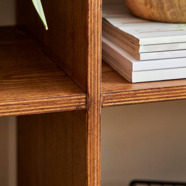 Elements Bent Ply Bookcase Shelving Unit