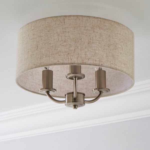 Preston 3 Light Flush Ceiling Light