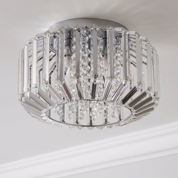 Chantilly Jewel Flush Ceiling Light