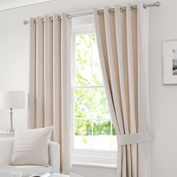 Chenille Eyelet Curtains